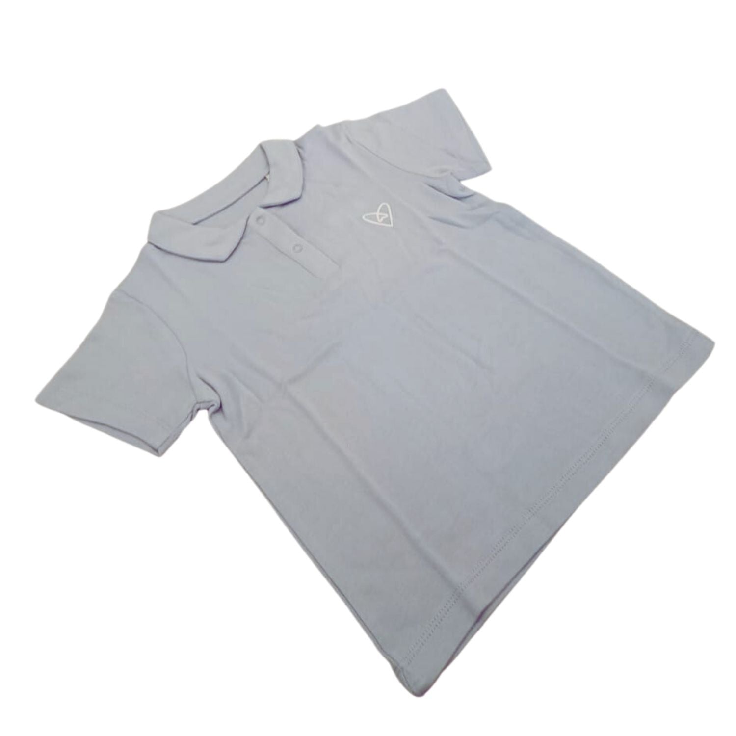 Forever Cute Polo T-shirt - Blue - Laadlee