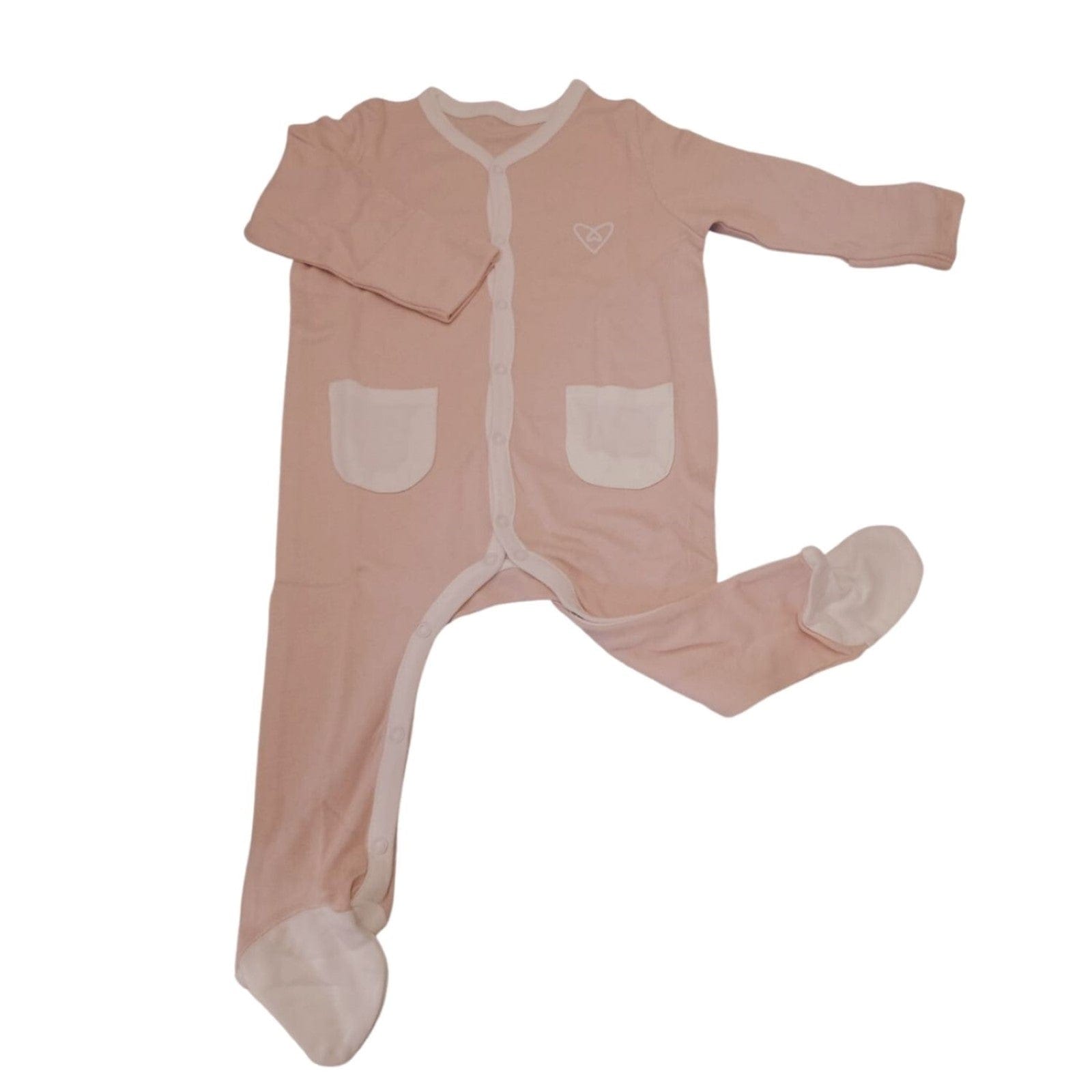 Forever Cute Sleeping Suit - Pink - Laadlee