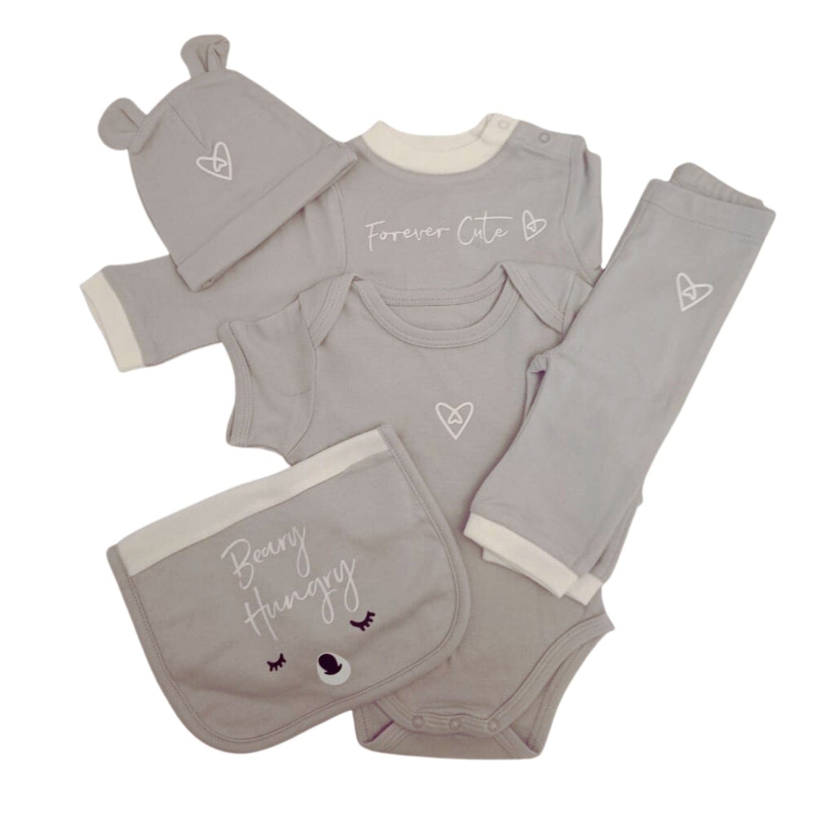 Forever Cute Value Set - Grey - Laadlee