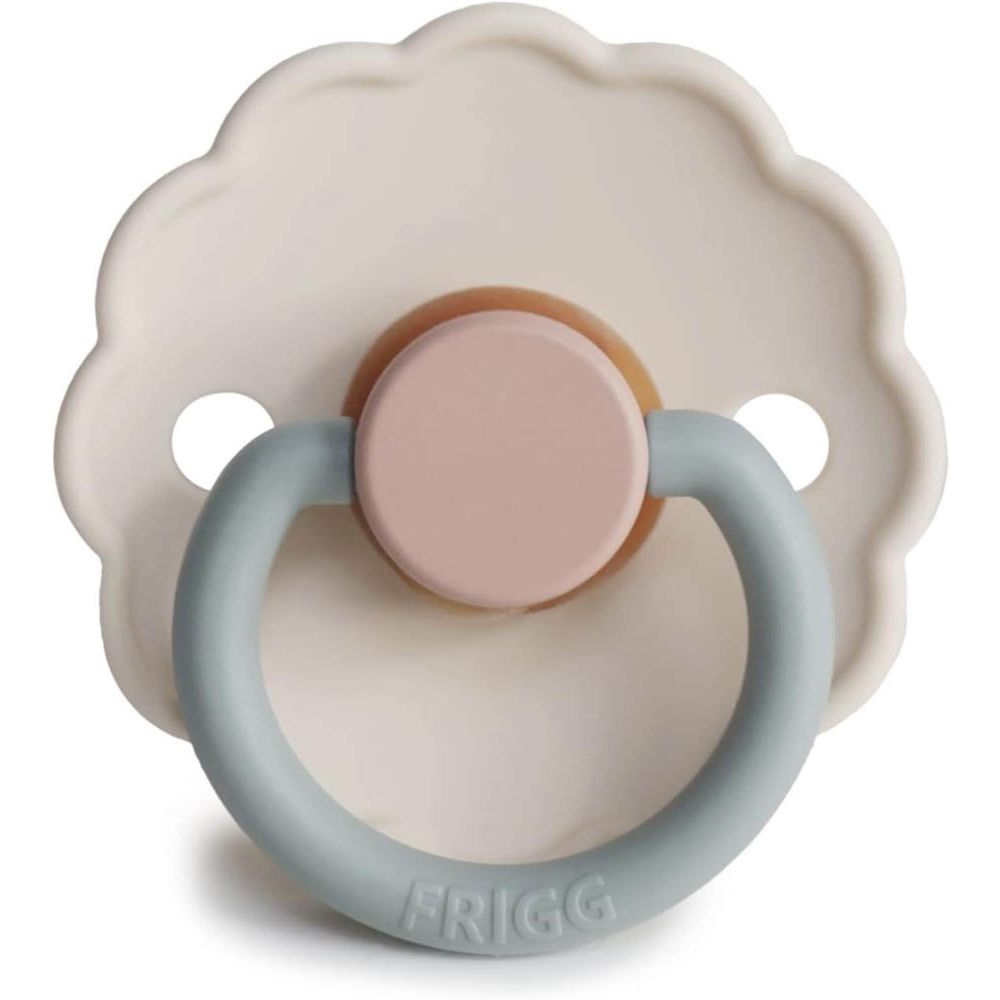 Frigg Daisy Latex Baby Pacifier 0-6M, 1Pack, Cotton Candy - Size 1 - Laadlee