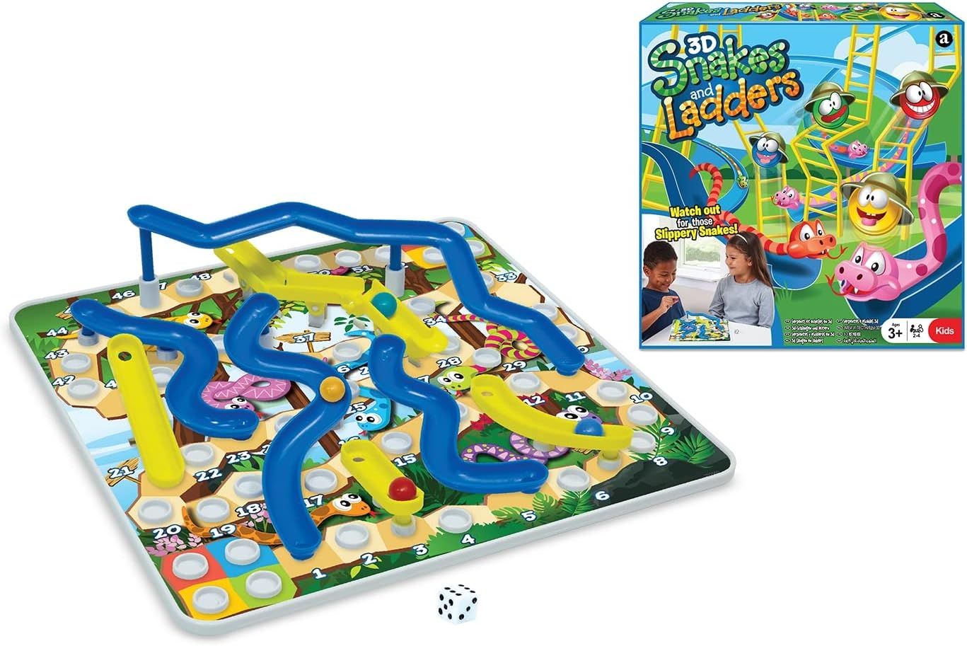 Ambassador - 3D Snakes & Ladders - Laadlee
