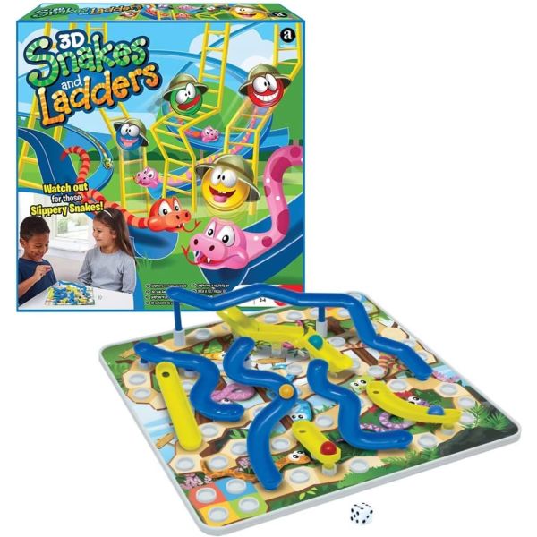 Ambassador - 3D Snakes & Ladders - Laadlee