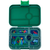 Yumbox Tapas 5 Compartment Jungle Lunch Box - Greenwich - Laadlee