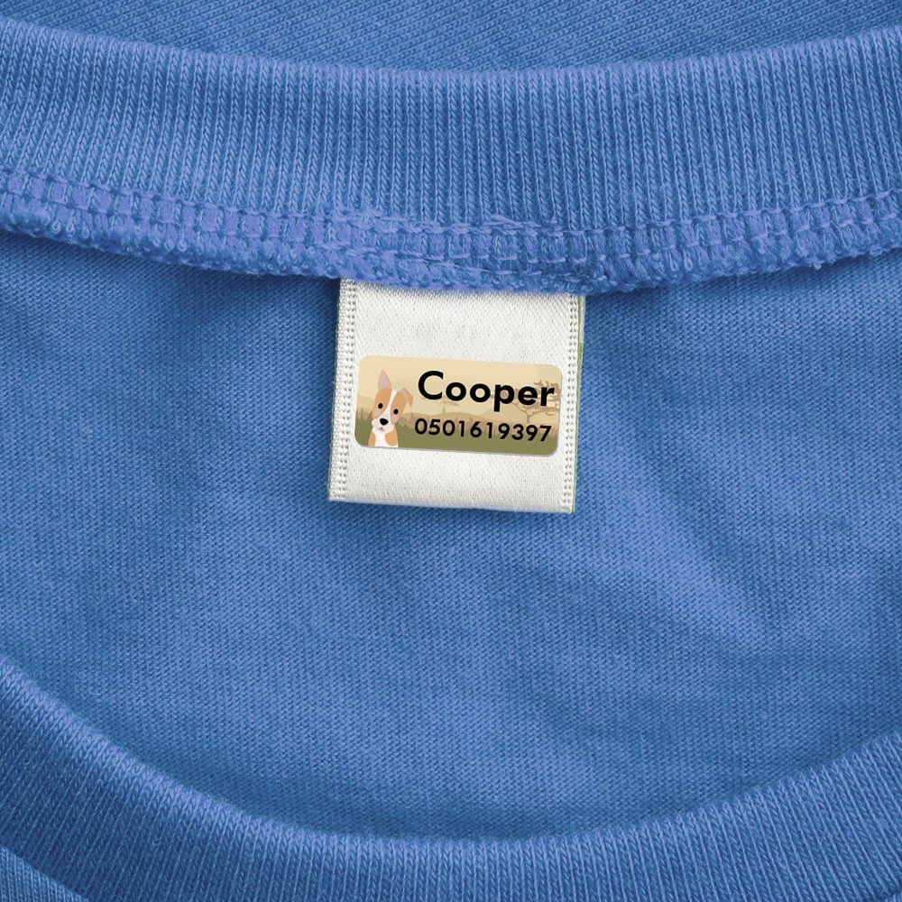 My Nametags Iron-ons - Dog (Pack of 56) - Laadlee