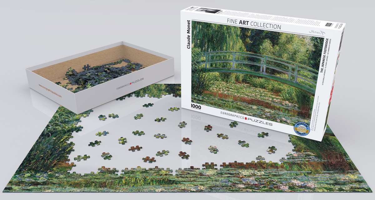 EuroGraphics The Japanese Footbridge 1000 Pieces Puzzle - Laadlee