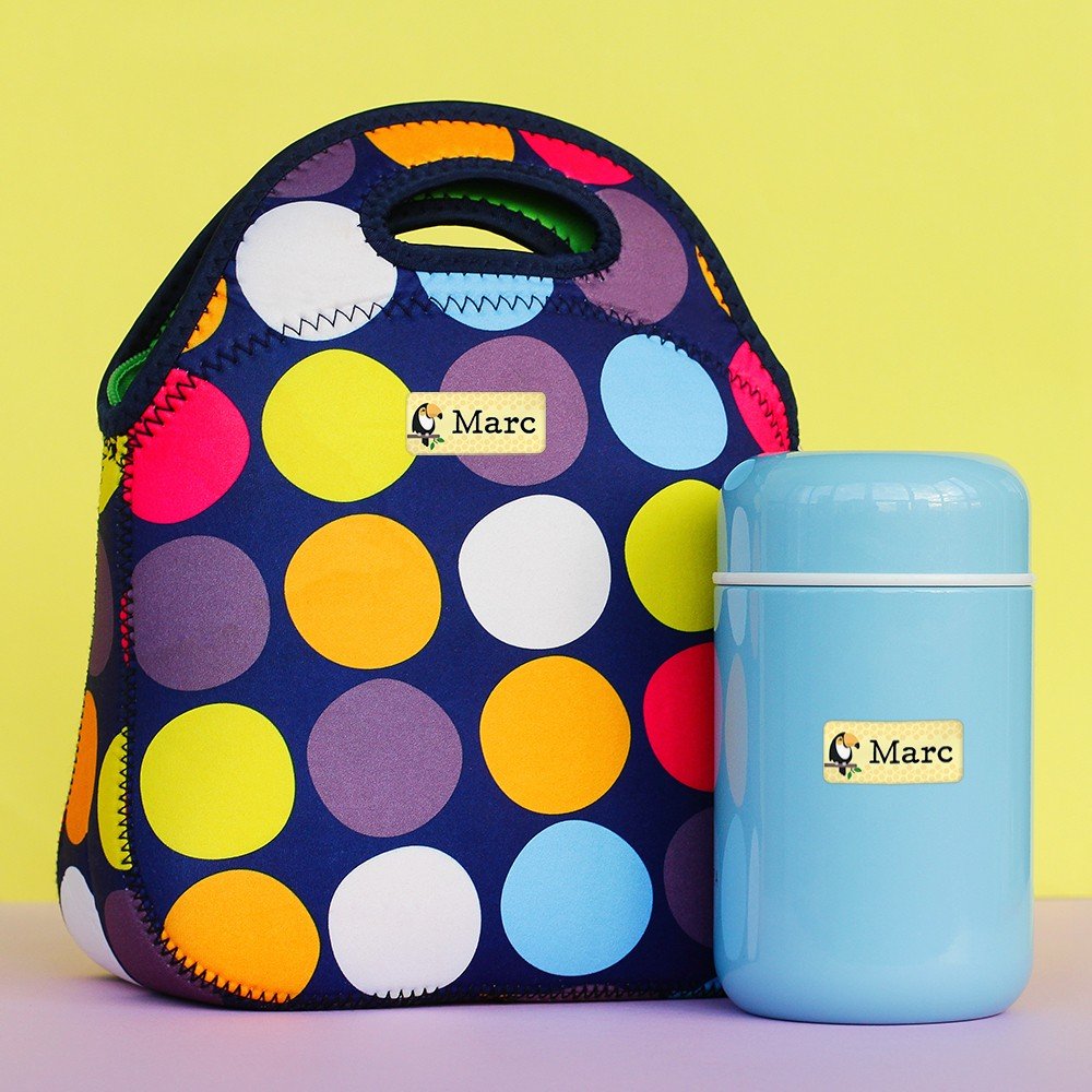 My Nametags Stickers - Bird (Pack of 56) - Laadlee