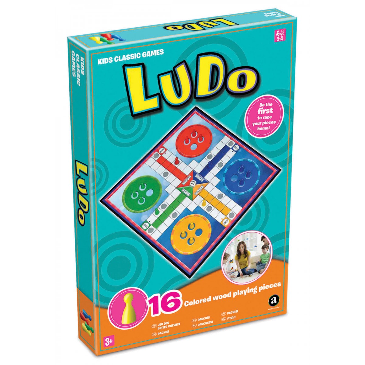Ambassador - Classic Games - Ludo - Laadlee