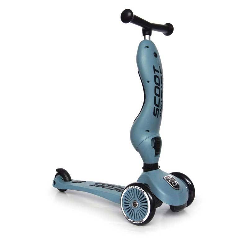 Scoot & Ride Highwaykick 1 - Steel - Laadlee