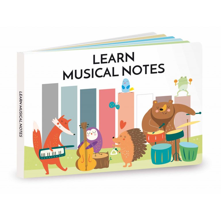 Sassi Book and Wooden Toys - Learn and Play The Xylophone - Laadlee