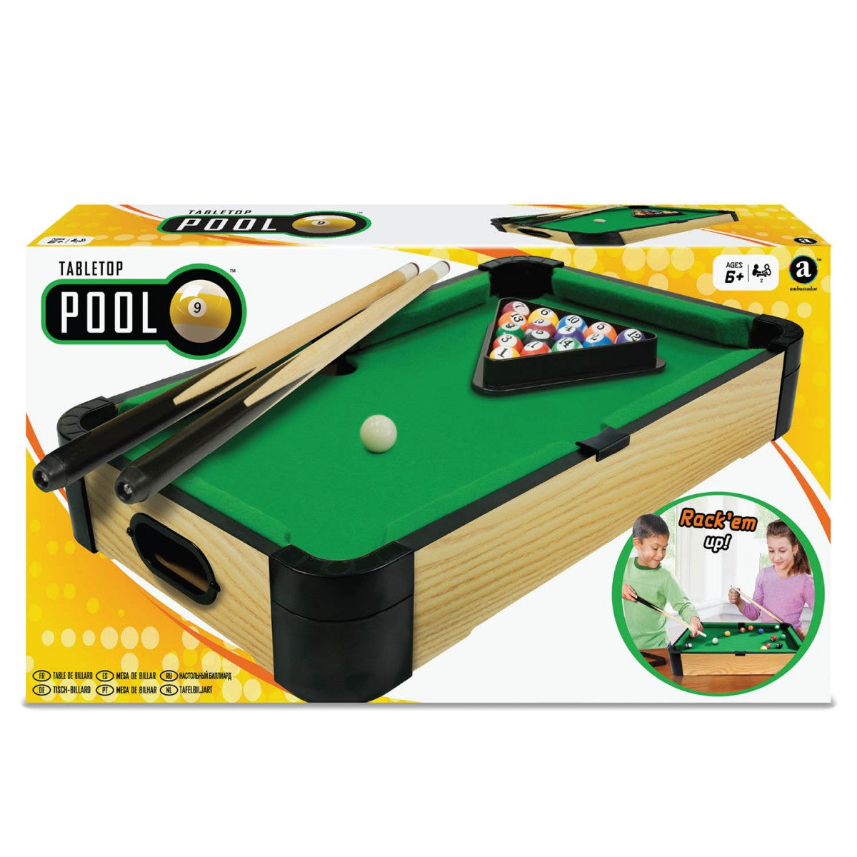 Ambassador - Tabletop Pool - 27" (68.5cm) - Laadlee