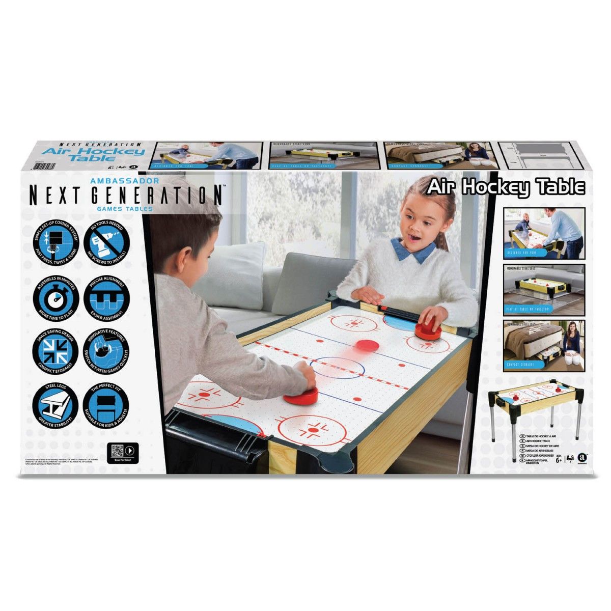 Ambassador - Air Hockey Table - 36" (92cm) - Laadlee