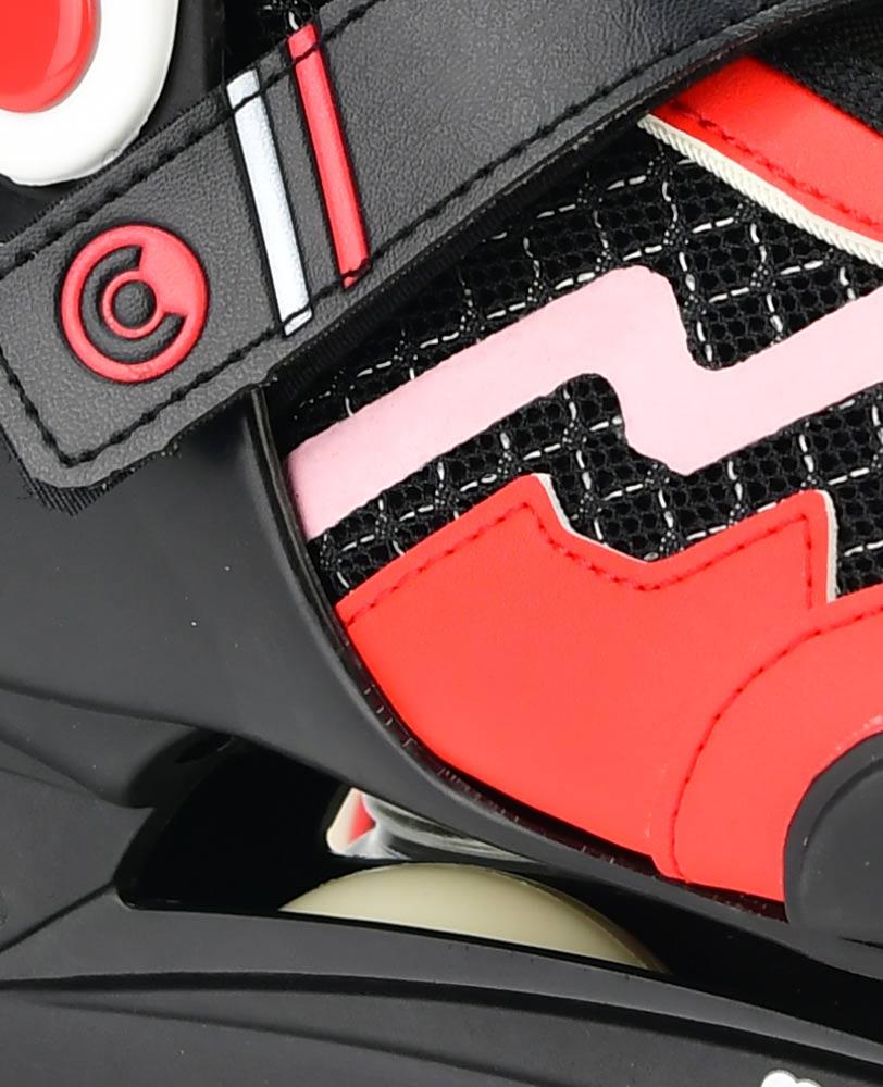 Micro Skates Majority - Red (Size 31-34) - Laadlee