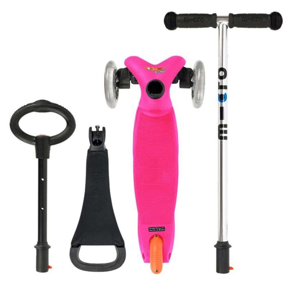 Micro Mini 3 In 1 Scooter - Pink - Laadlee