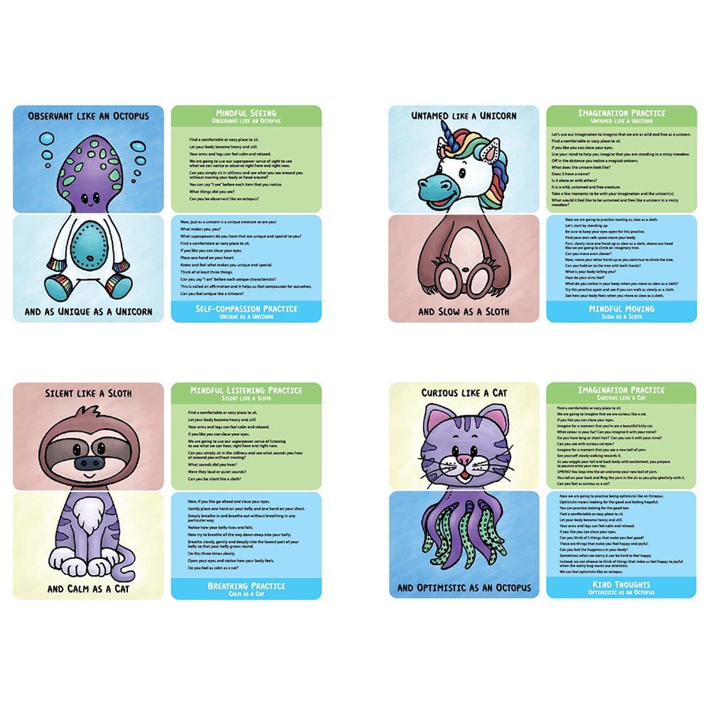Ambassador - Mindful Living Mindfulness Friends Cards - Laadlee