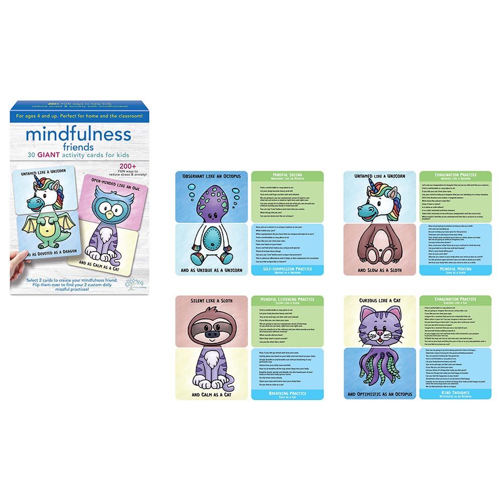 Ambassador - Mindful Living Mindfulness Friends Cards - Laadlee