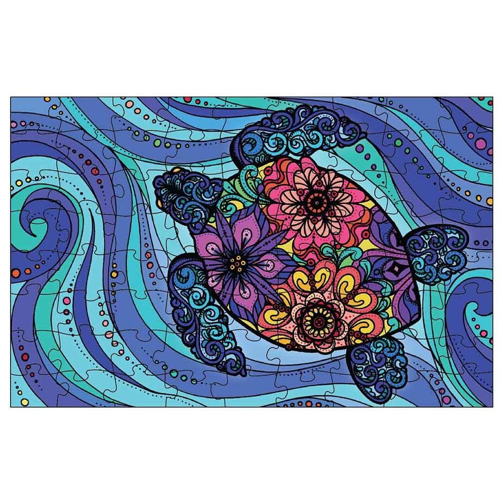 Ambassador - Mindful Living Kids 72. Pc Puzzle – Flow Like A Turtle - Laadlee