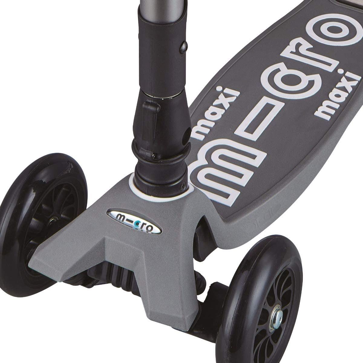Maxi Micro Deluxe Black/Grey - Laadlee