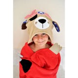 Zoocchini Hooded Towel - Pedro the Pirate Dog - Laadlee