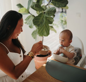 Mushie Fork & Spoon Caramel - Laadlee