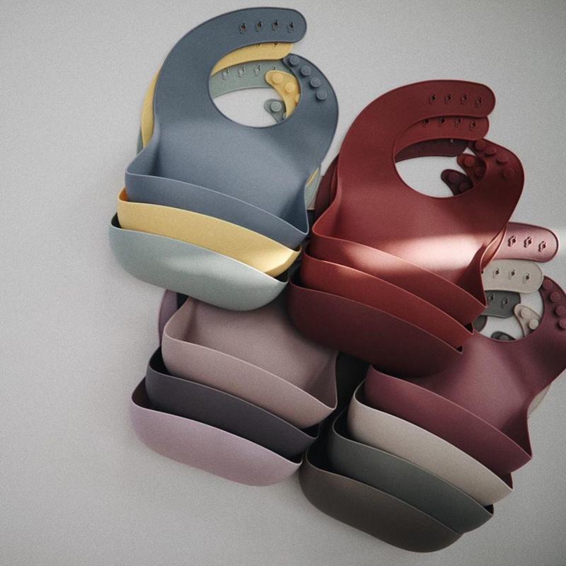 Mushie Silicone Bib Tradewinds - Laadlee