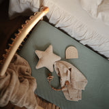 Mushie Lovey Blanket Star Fog - Laadlee