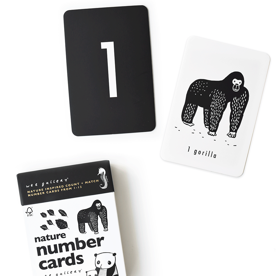 Wee Gallery - Nature Number Cards - Laadlee