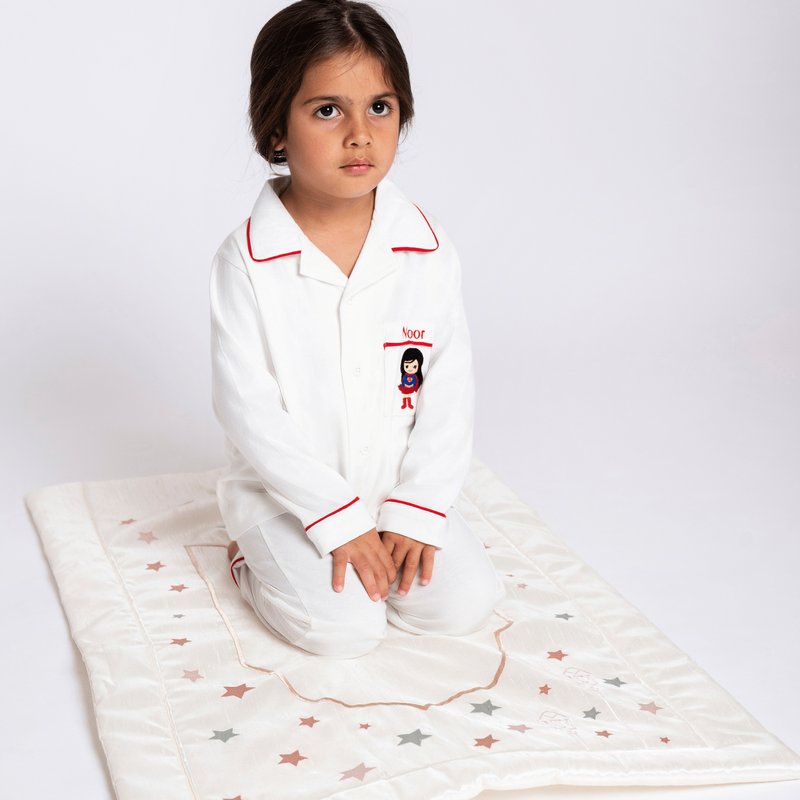 Little IAMy First Prayer Mat - Pink - Laadlee