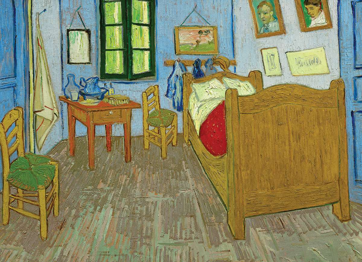 EuroGraphics Bedroom In Arles By Vincent Van Gogh 1000 Pieces Puzzle - Laadlee