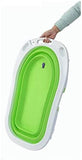 Pikkaboo Baby Foldable Portable Non-Slip Bath Tub - Green - Laadlee