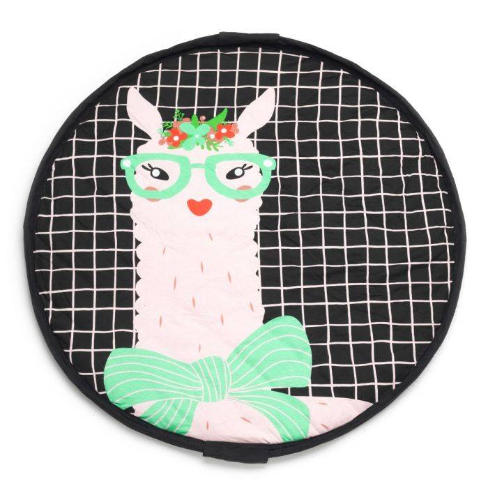 Play & Go Playmat & Storage Bag - Soft - Lama - Laadlee