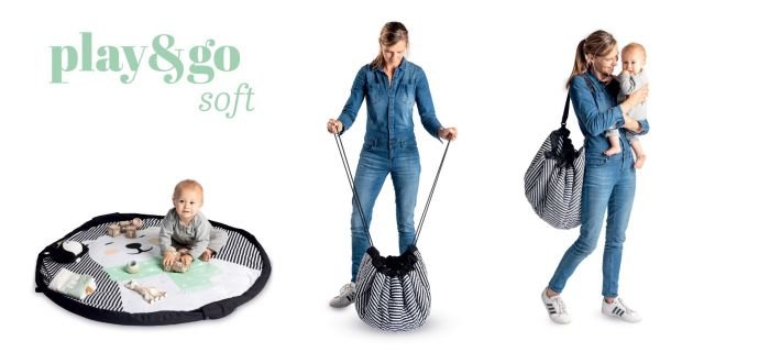 Play & Go Playmat & Storage Bag - Soft - Lama - Laadlee