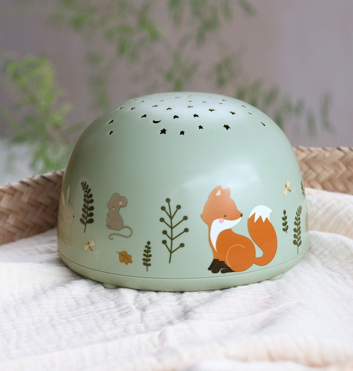 A Little Lovely Company Projector Light - Forest Friends - Laadlee