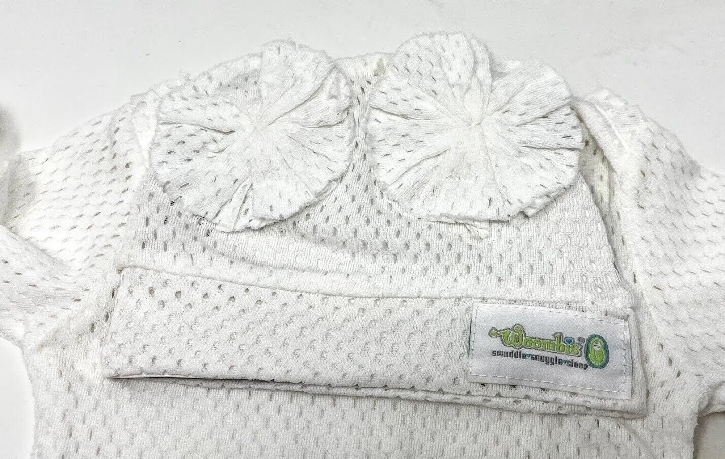 Woombie Ultra Air Gowns + Hat - White - Laadlee