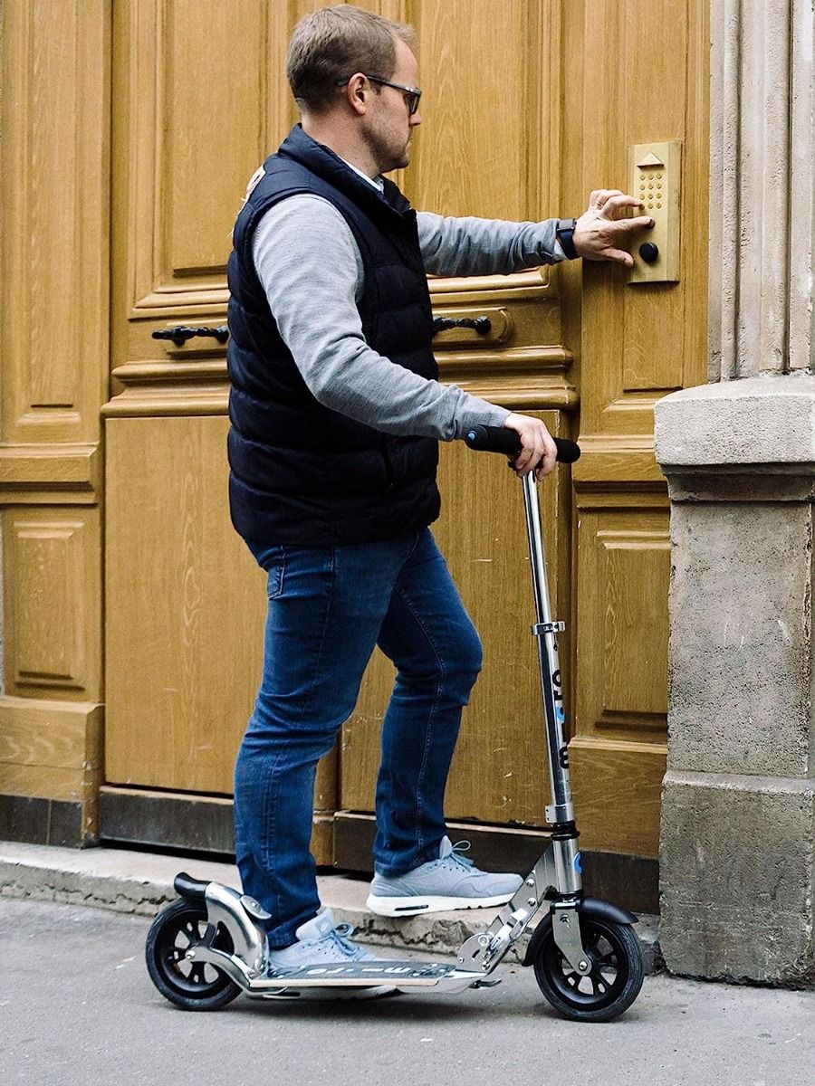 Micro Flex Air Scooter - Silver - Laadlee