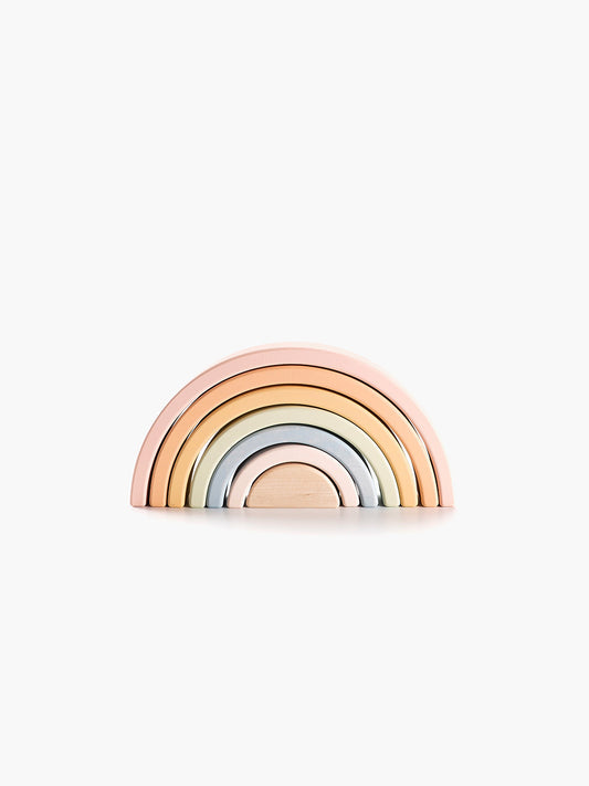 SABO Concept - Wooden Rainbow Toy - Pastel - Laadlee