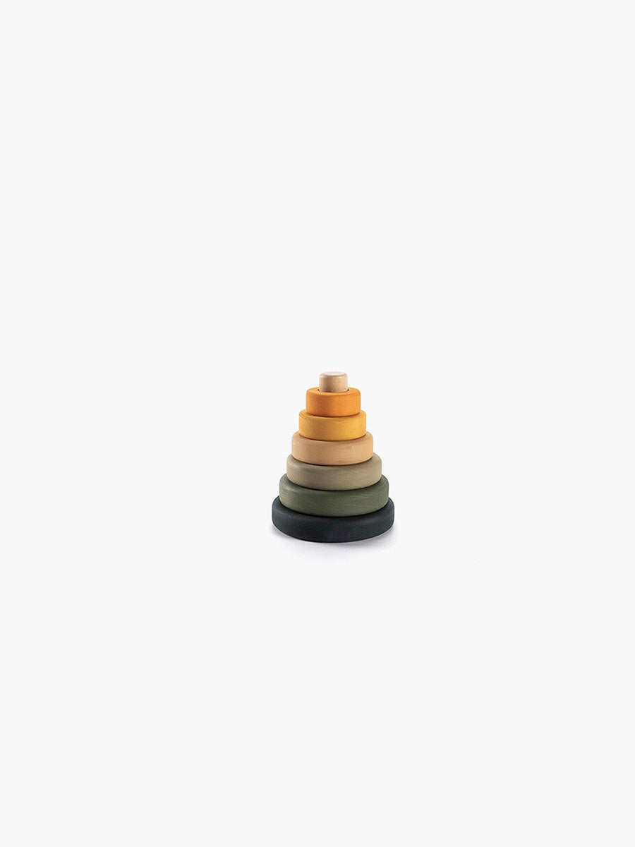 SABO Concept - Wooden Toy Ring Stacker Mini - Jungle - Laadlee