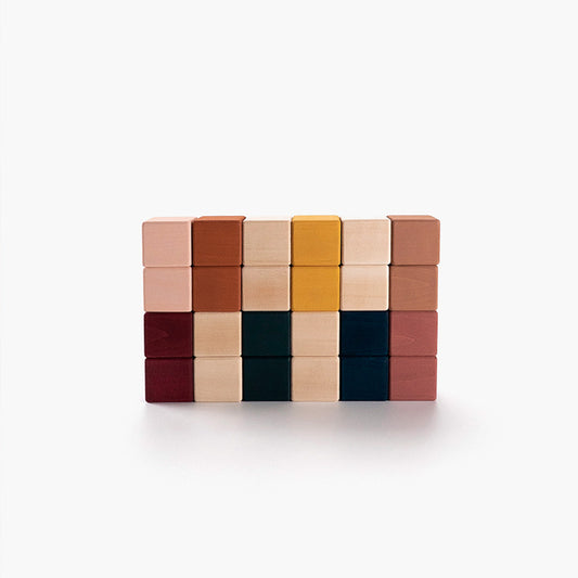 SABO Concept - Wooden Blocks Set 24-pc - Multi-Colored - Laadlee