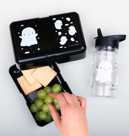 A Little Lovely Company Lunch box - Ghost - Laadlee