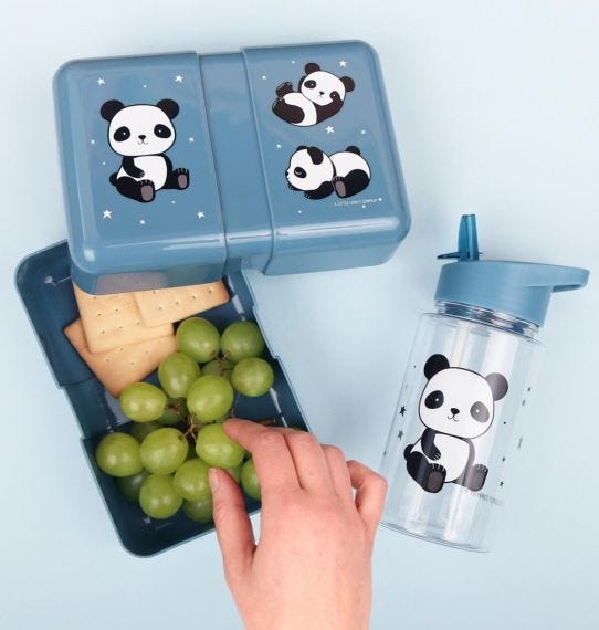 A Little Lovely Company Lunch Box - Panda - Laadlee