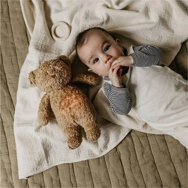 Moonie - Organic Humming Bear - Cappuccino - Laadlee