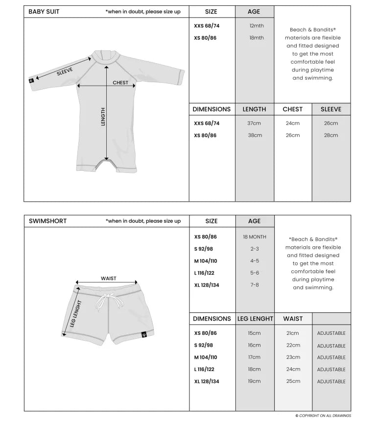 Beach & Bandits Whale Shark Baby Swimsuit - Laadlee