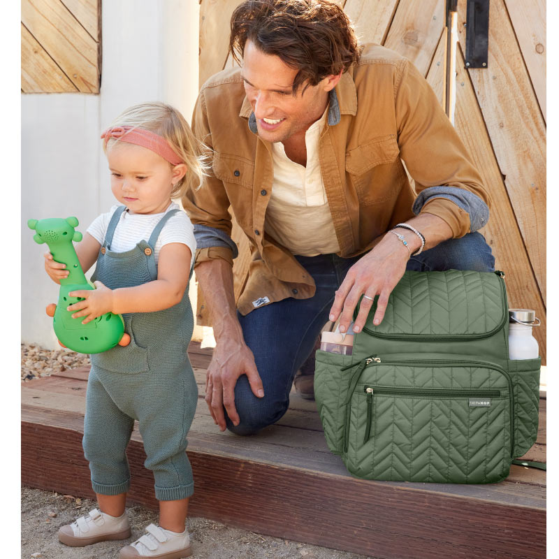 Skip Hop Forma Backpack - Green - Laadlee