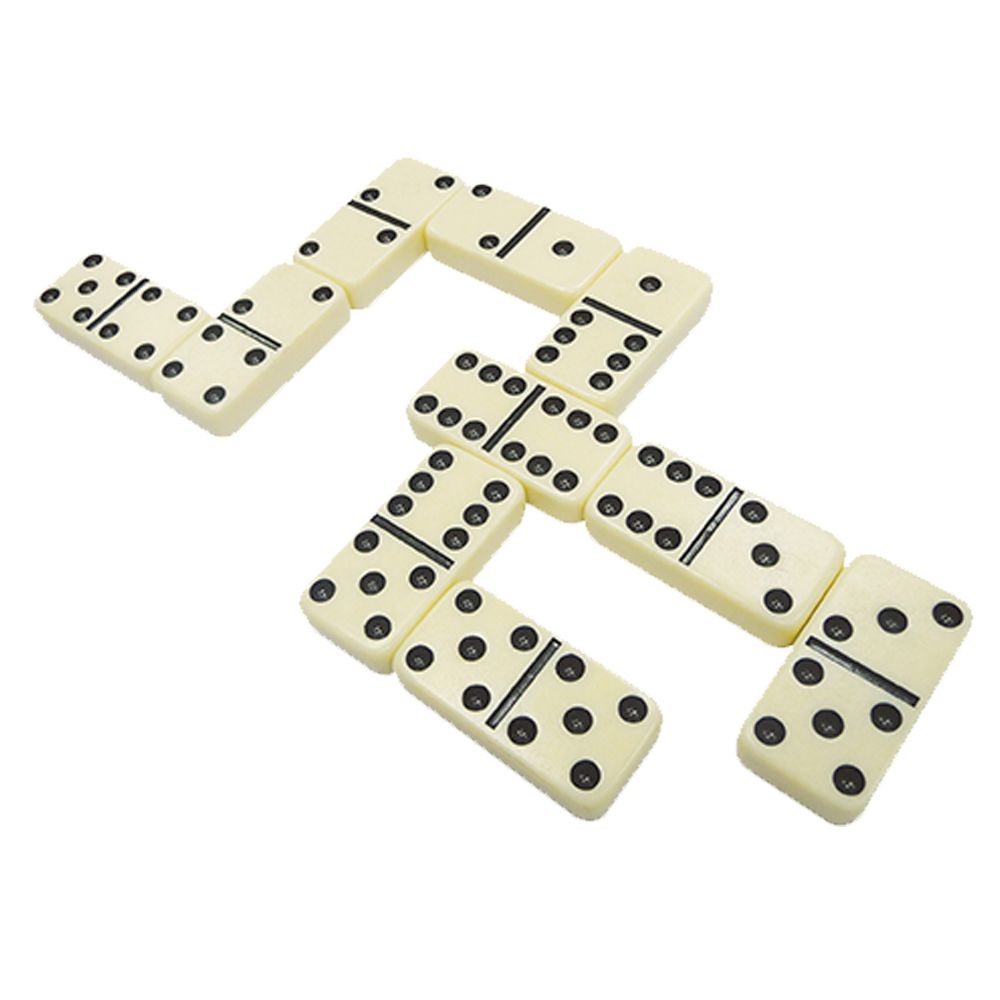 Ambassador - Classic Games - Double-6 Dominoes - Laadlee