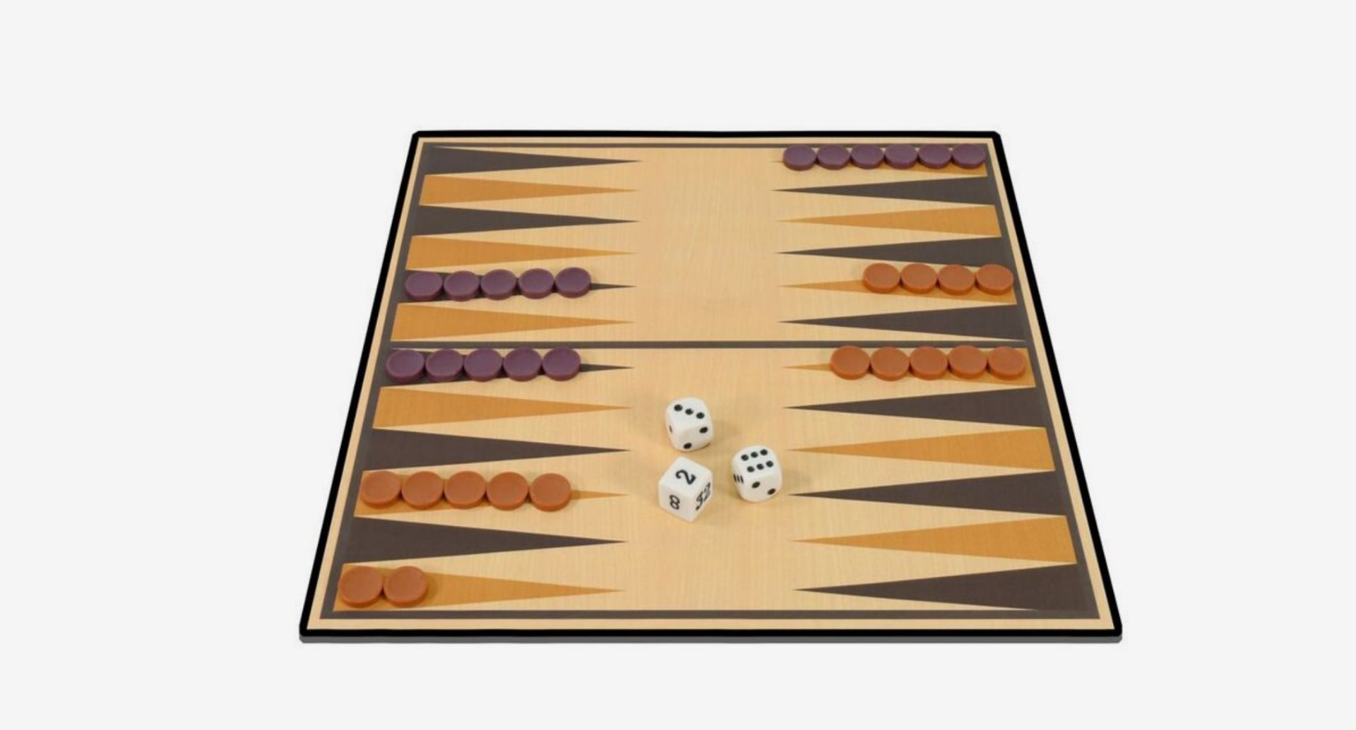 Ambassador - Classic Games - Backgammon - Laadlee