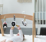 Wee Gallery - Flower Stroller Toy - Organic Cotton - Laadlee