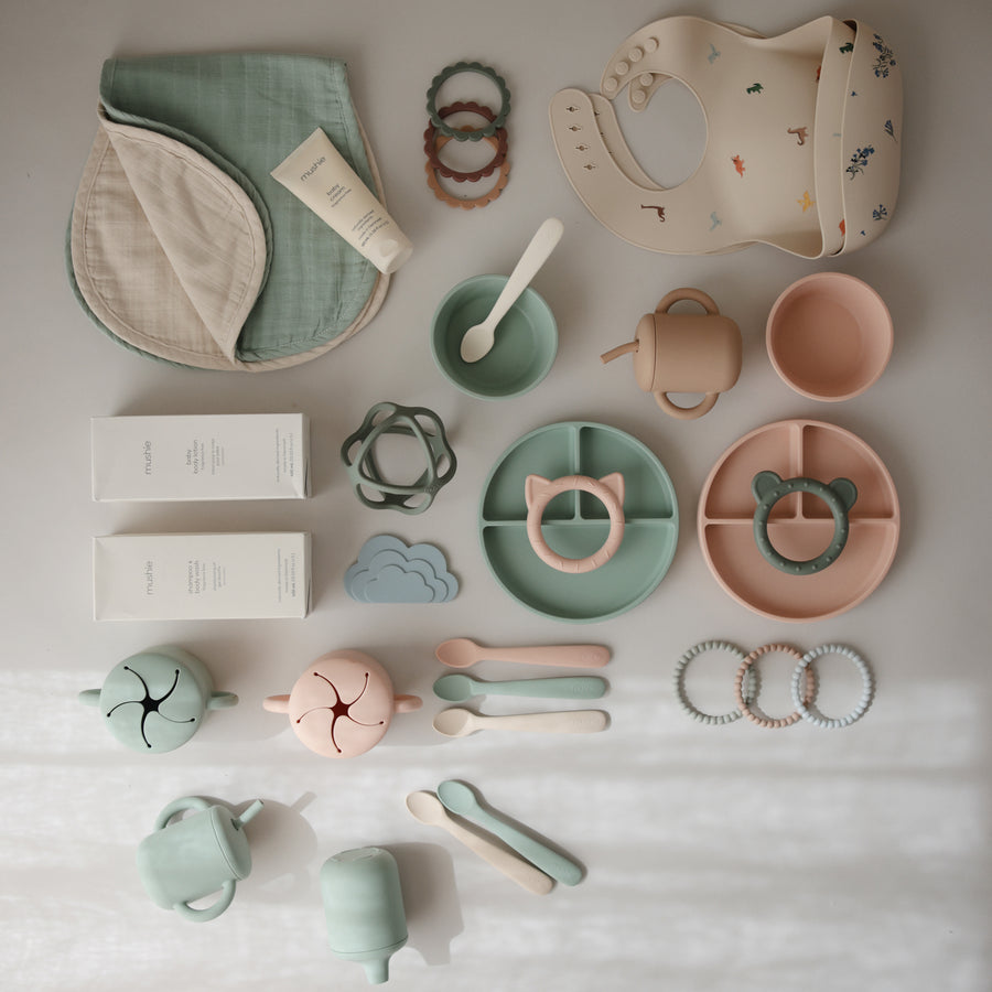 Mushie Silicone Bowl Blush - Laadlee