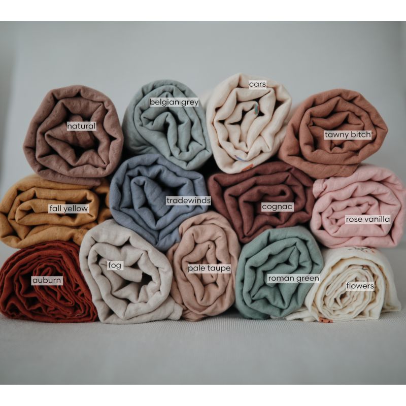 Mushie Swaddle Tawny Birch - Laadlee