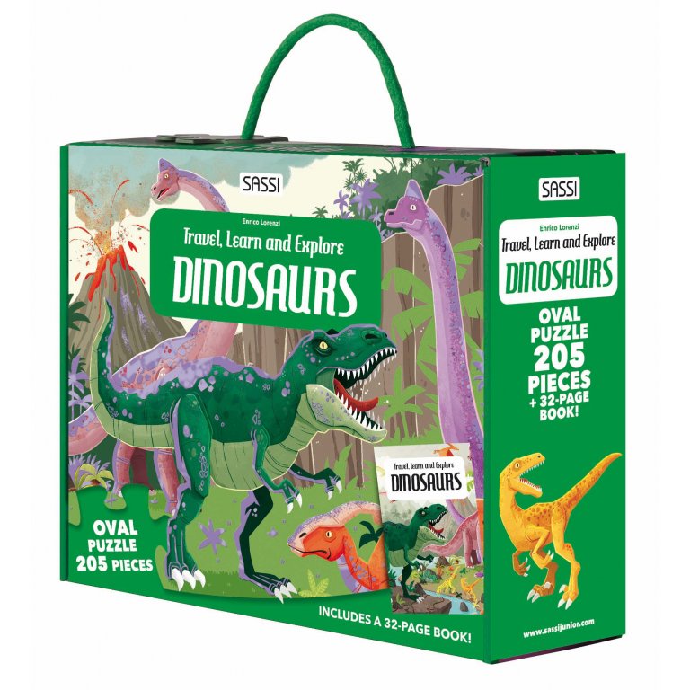Sassi Travel, Learn and Explore - Dinosaurs - Laadlee