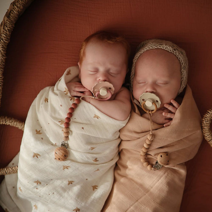 Frigg Daisy Silicone Baby Pacifier 0-6M, 1Pack, Cotton Candy - Size 1 - Laadlee