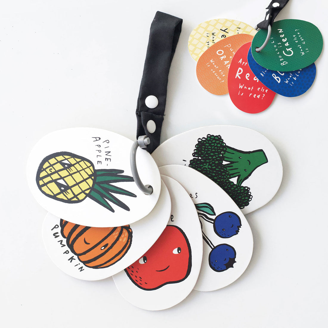 Wee Gallery - Stroller Cards - I See at the Market - Laadlee